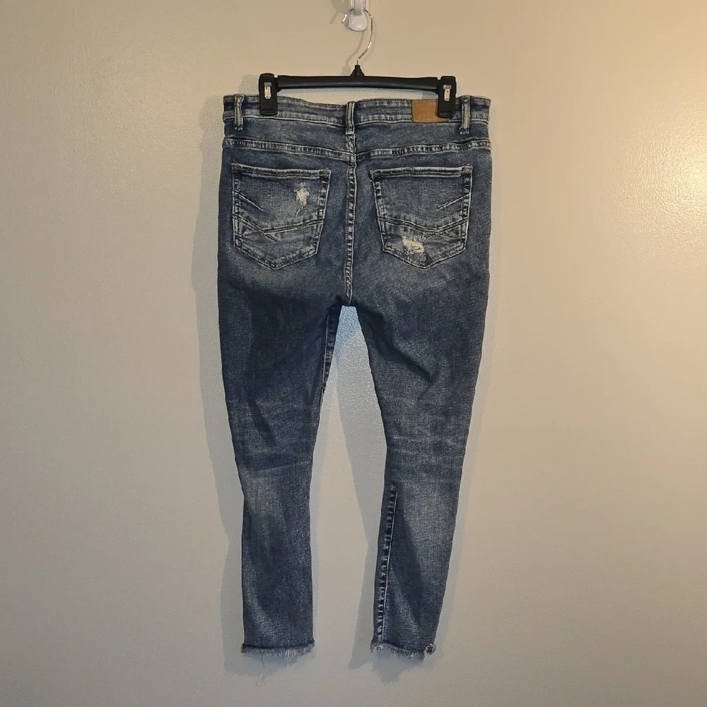 Trendy Distressed Skinny Jeans for Women LOT-R2